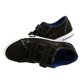 Atletico Jeans Atlético Negro Velcro WY21427 4