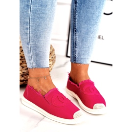 PS1 Alpargatas Clásicas De Mujer Fucsia Flaure rosa 1