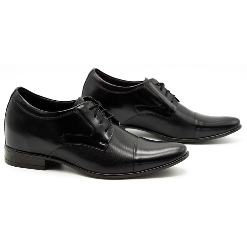 Olivier Zapatos formales para hombre P10, negro 2