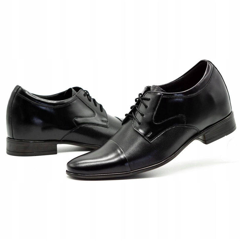 Olivier Zapatos formales para hombre P10, negro 4