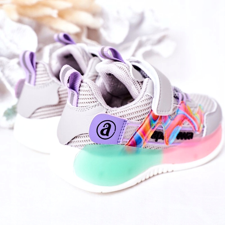 Apawwa Zapatillas Deportivas Infantiles Zapatillas Gris 5