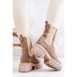 PA2 Botas Eliann Mujer Ante Beige 7