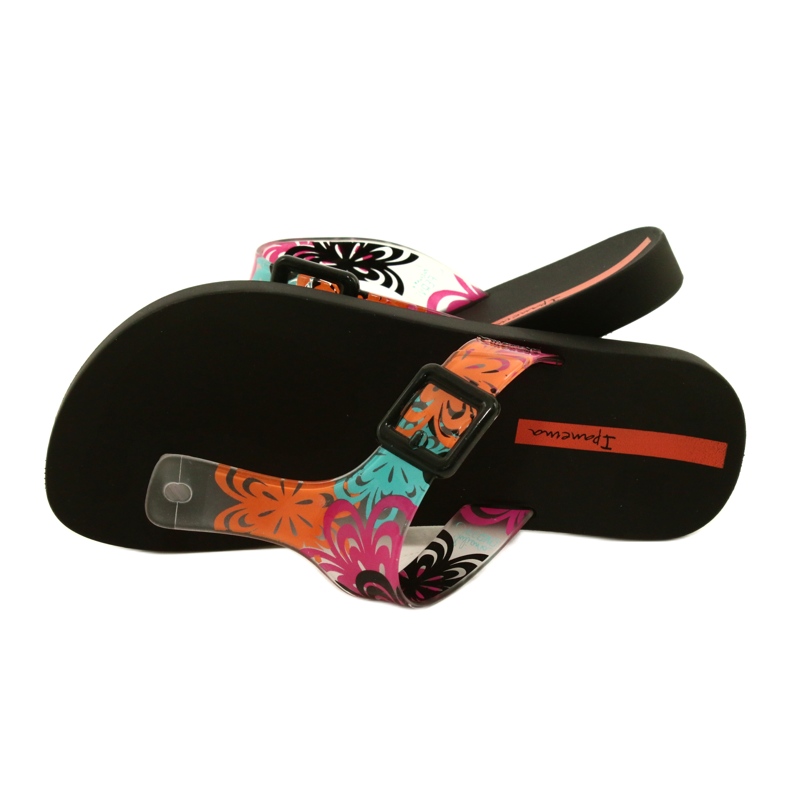 Ipanema 26721 26208 Zapatillas de estar por casa negras para mujer negro azul naranja rosa 4