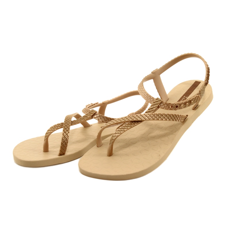 Sandalia Rzymianki Beige / Oro Ipanema 82931 20811 2