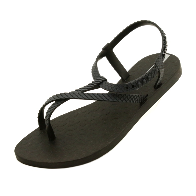 Sandalias Rzymianki Negro / Gris Oscuro Ipanema 82931 21122 3