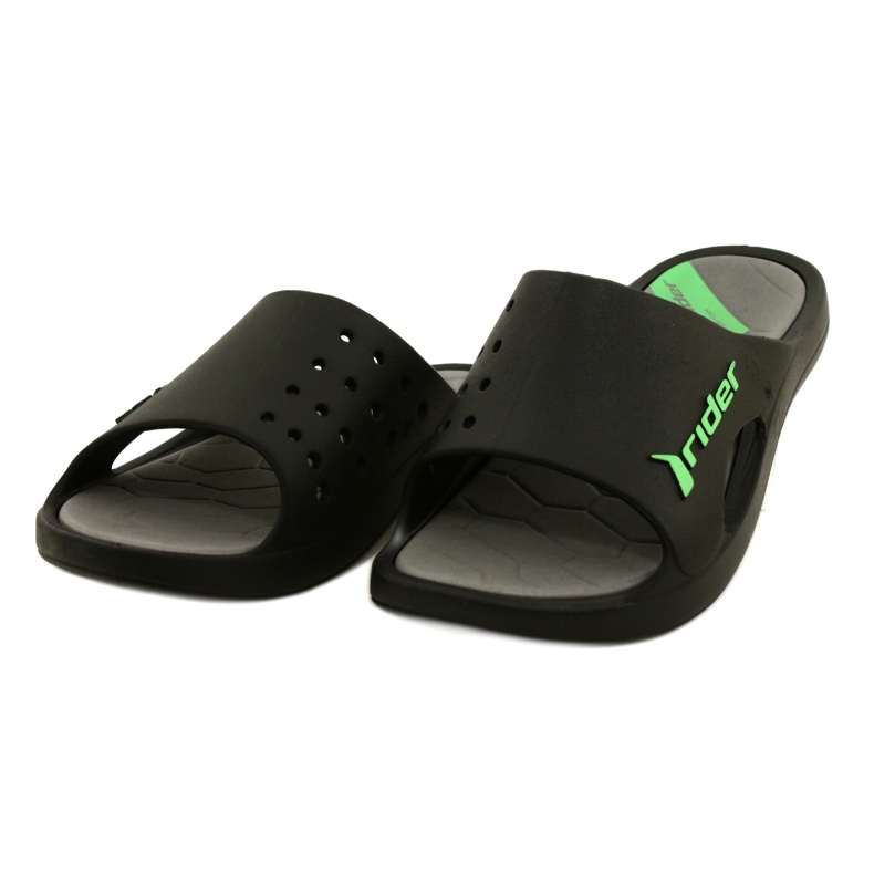 Pantuflas de Hombre Rider BAY X AD 83060 23899 Negro / Gris / Verde 2