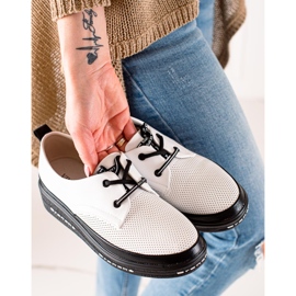 Zapatos ligeros Vinceza blanco 3