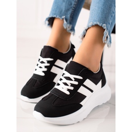 Zapatillas deportivas VINCEZA blanco negro 1