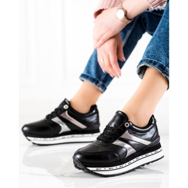 G2G/Good To Great Zapatillas Negras De Moda negro 4
