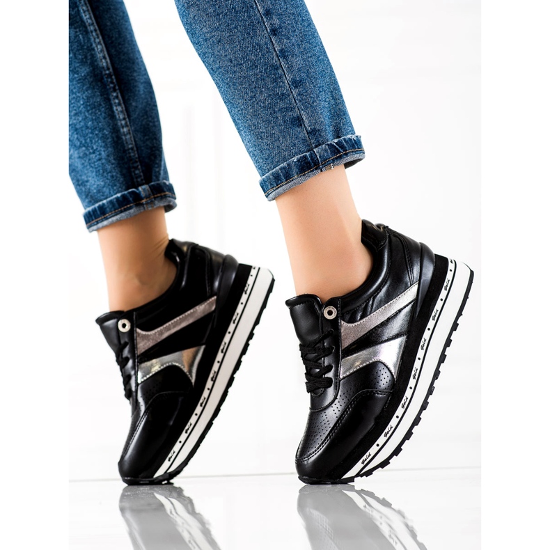 G2G/Good To Great Zapatillas Negras De Moda negro 1
