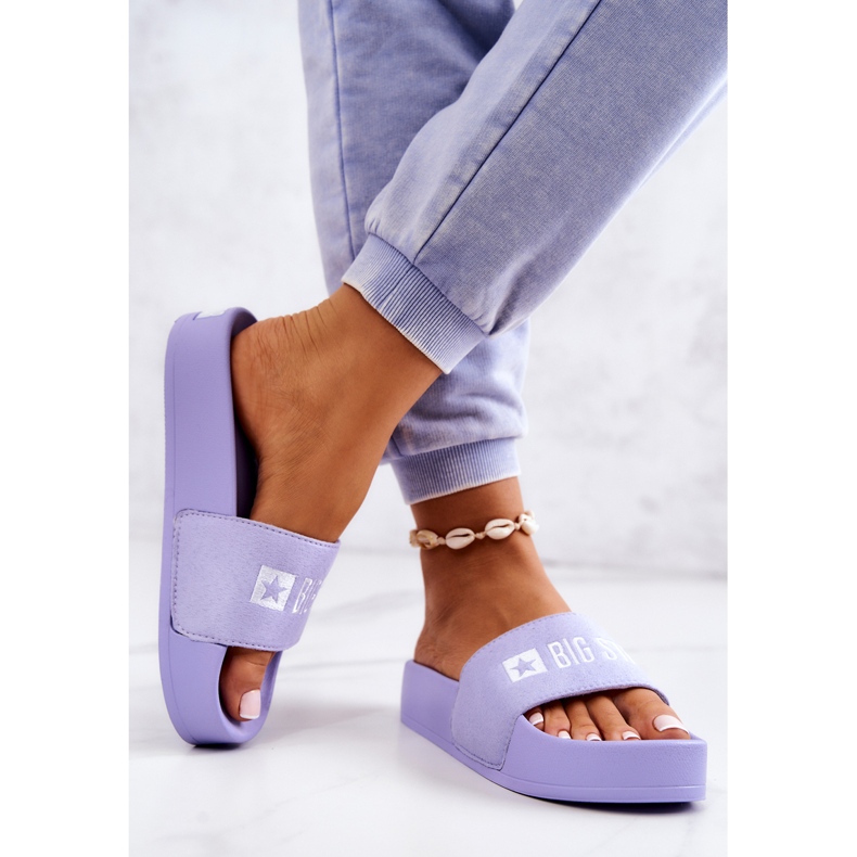 Zapatillas Goma Big Star JJ274A265 Violeta 2