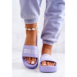 Zapatillas Goma Big Star JJ274A265 Violeta 4