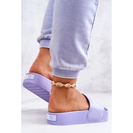 Zapatillas Goma Big Star JJ274A265 Violeta 5