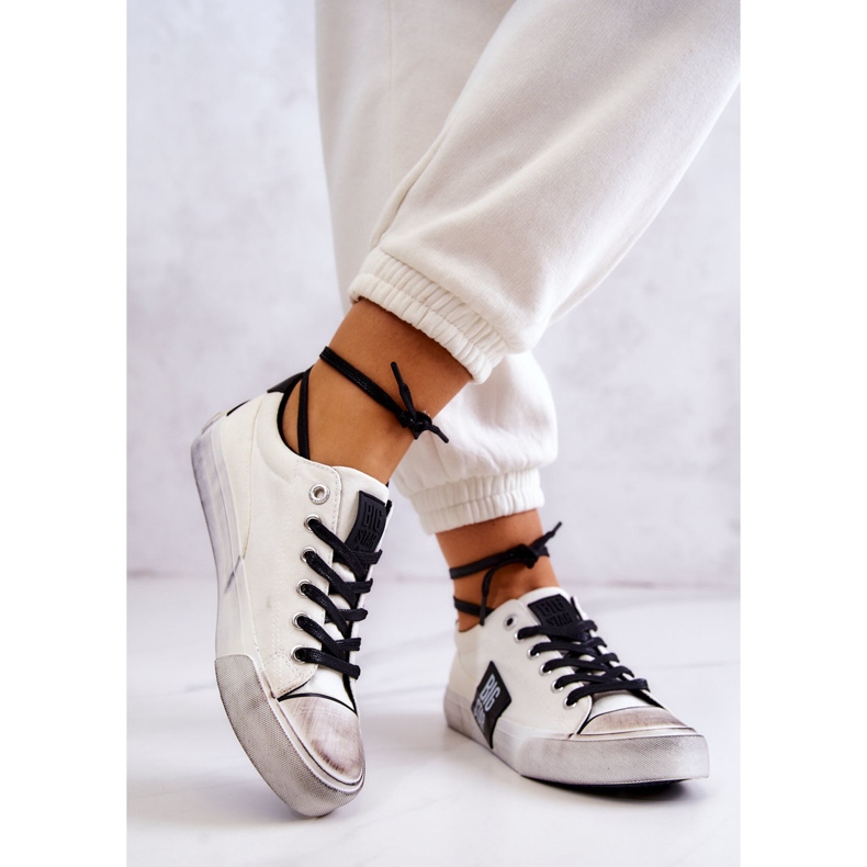 Zapatillas Mujer Big Star JJ274350 Zapatillas Blancas y Negras blanco negro 2