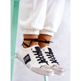 Zapatillas Mujer Big Star JJ274350 Zapatillas Blancas y Negras blanco negro 8