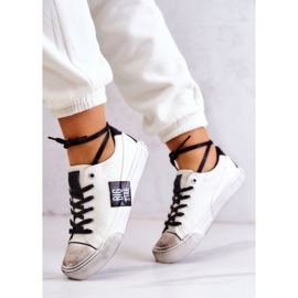 Zapatillas Mujer Big Star JJ274350 Zapatillas Blancas y Negras blanco negro 6