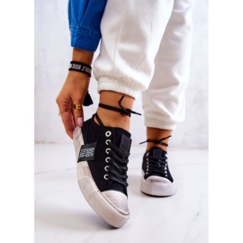 Sneakers de mujer Sneakers Big Star JJ274354 Negro-Blanco 1