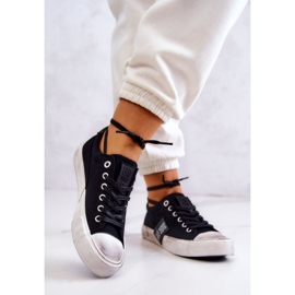 Sneakers de mujer Sneakers Big Star JJ274354 Negro-Blanco 2