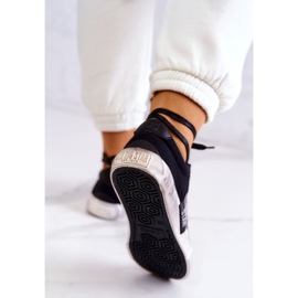 Sneakers de mujer Sneakers Big Star JJ274354 Negro-Blanco 6