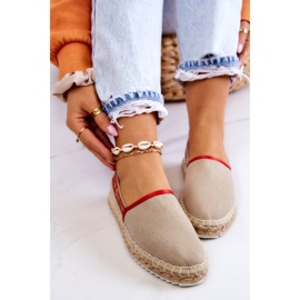 Alpargatas sin cordones Big Star JJ274879 Beige 7