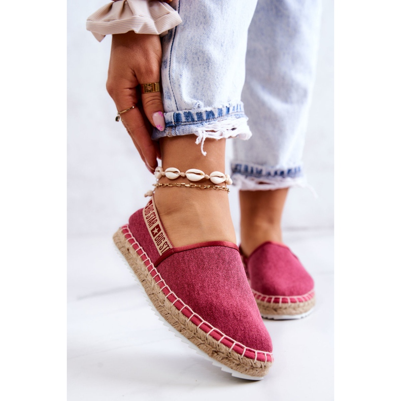 Alpargatas slip-on Big Star JJ274880 Rosa oscuro 1