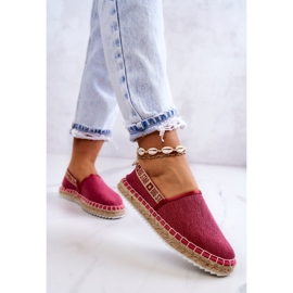 Alpargatas slip-on Big Star JJ274880 Rosa oscuro rosado 4
