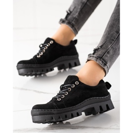 S. BARSKI S.BARSKI Zapatos con plataforma negro 1