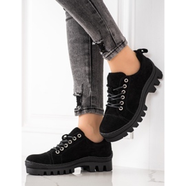 S. BARSKI S.BARSKI Zapatos con plataforma negro 2