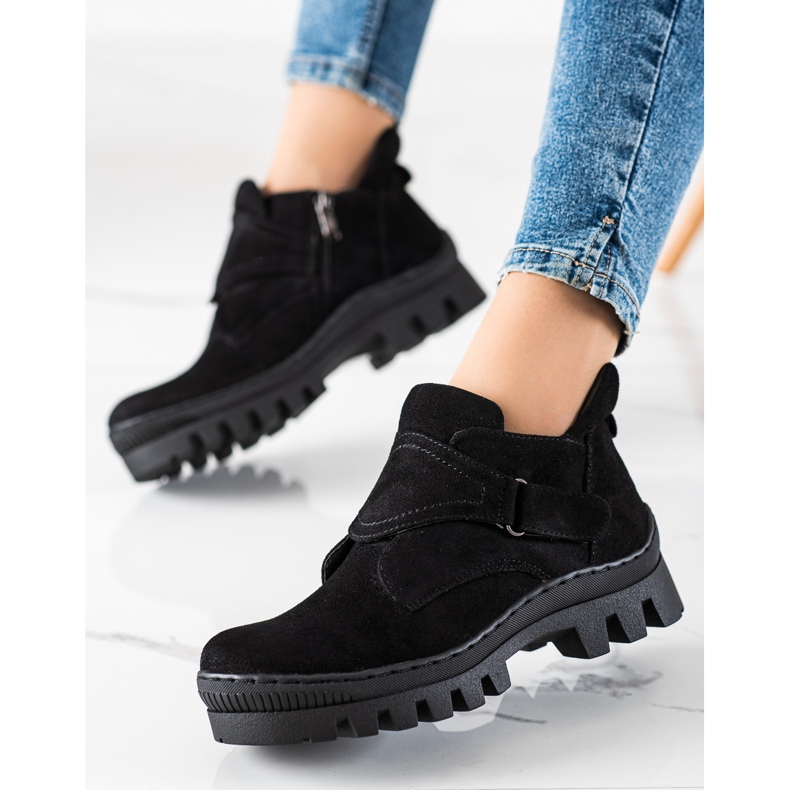 S. BARSKI Botas velcro S. Bararski negro 1