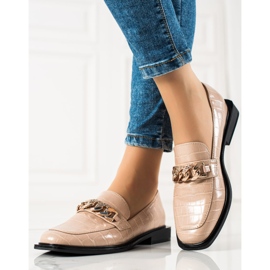 S. BARSKI Mocasines S.BARSKI elegantes beige 1