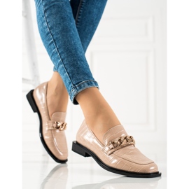 S. BARSKI Mocasines S.BARSKI elegantes beige 2
