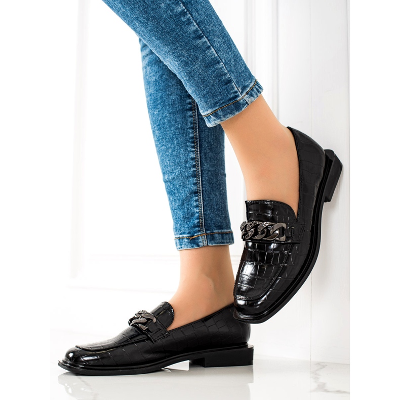 S. BARSKI Mocasines S.BARSKI elegantes negro 1