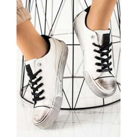 Zapatillas Big Star para mujer JJ274350 blanco 4