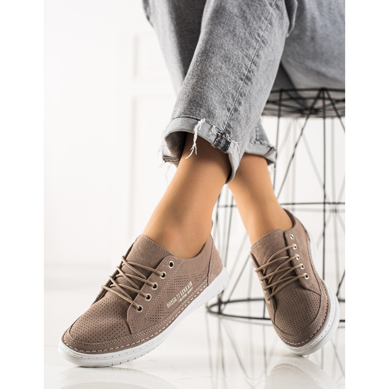 Evento Zapatillas de Cuero Marrón 1