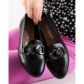 Elegantes mocasines Sergio Leone negro 1