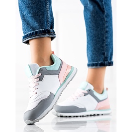 RTX WALK Zapatos deportivos coloridos blanco gris multicolor 2
