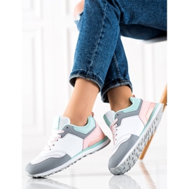 RTX WALK Zapatos deportivos coloridos blanco gris multicolor 1
