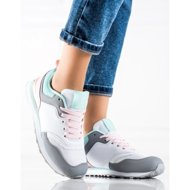 RTX WALK Zapatos deportivos coloridos blanco gris multicolor 4
