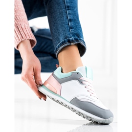 RTX WALK Zapatos deportivos coloridos blanco gris multicolor 3