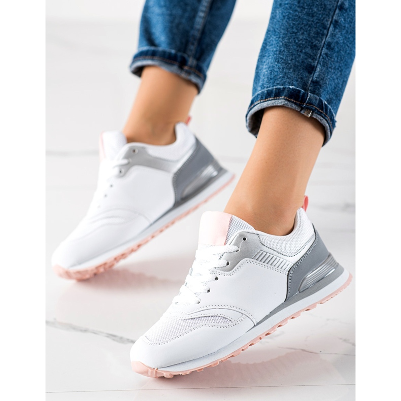 RTX WALK Zapatos deportivos blancos gris 1 RTX WALK Zapatos deportivos blancos gris 1