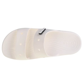 Sandalia clásica Crocs 206761-100 blanco 2