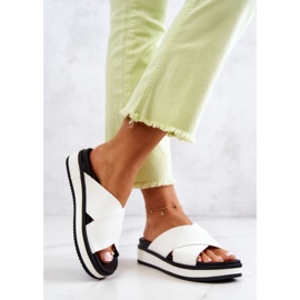 Pantuflas Mujer Big Star JJ274723 Blanco 2