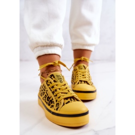 Zapatillas Mujer Pantera Big Star JJ274616 Amarillo 6