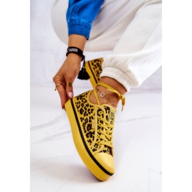 Zapatillas Mujer Pantera Big Star JJ274616 Amarillo 1