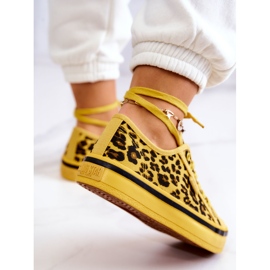 Zapatillas Mujer Pantera Big Star JJ274616 Amarillo 5