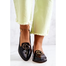 Mocasines Mujer Lacados Lordsy Nicole 2712/035 Negro 3