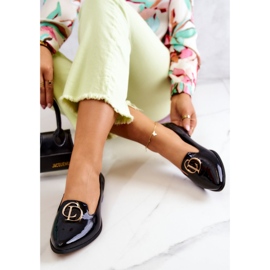 Mocasines Mujer Lacados Lordsy Nicole 2712/035 Negro 5