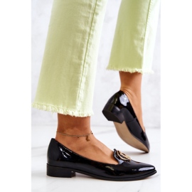 Mocasines Mujer Lacados Lordsy Nicole 2712/035 Negro 6