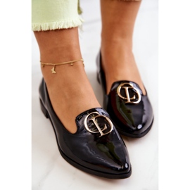 Mocasines Mujer Lacados Lordsy Nicole 2712/035 Negro 7
