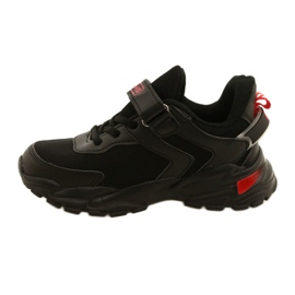 Zapatillas Deportivas Velcro Niño News 22DZ32-4930 Negro 1